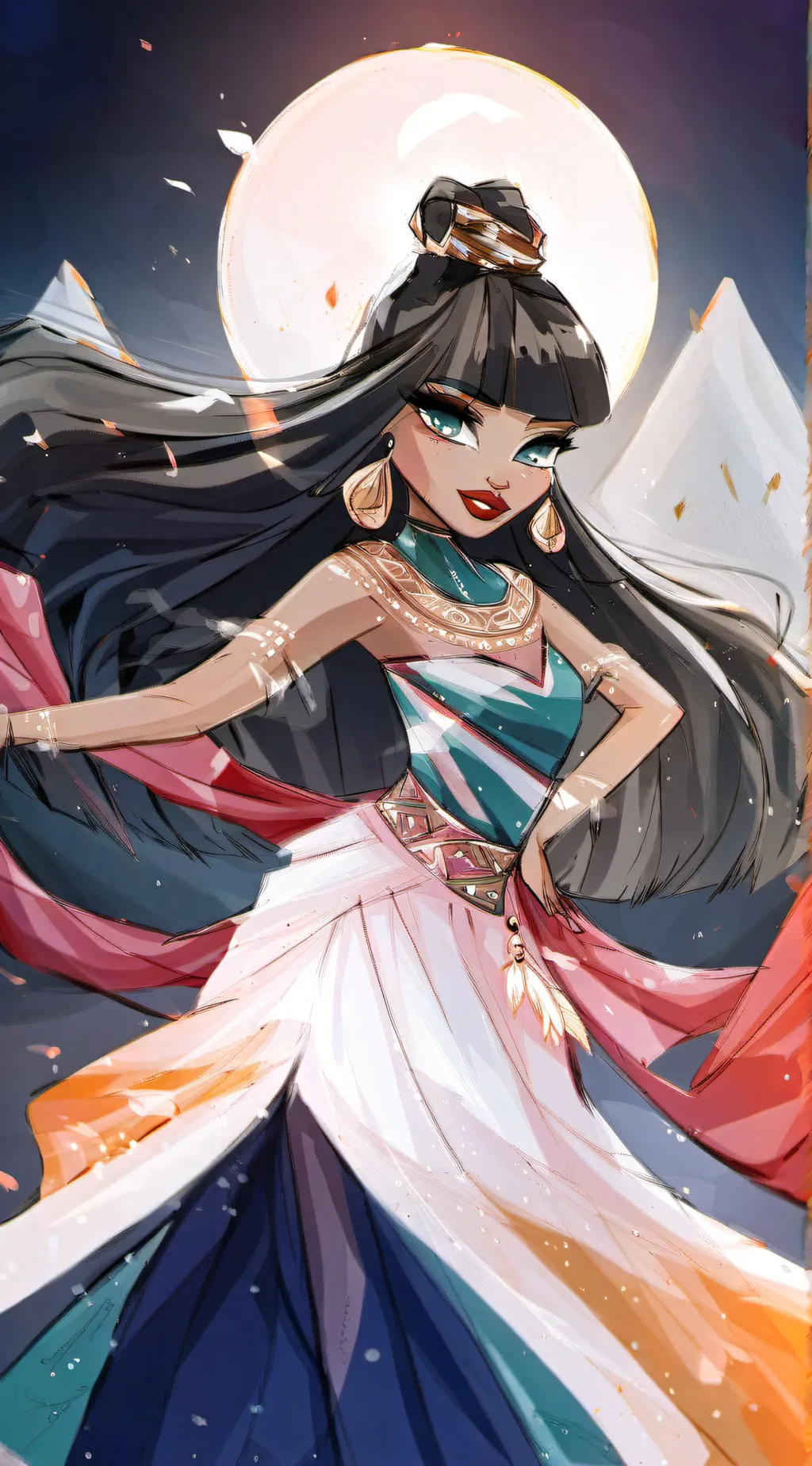 ai character: Cleo De Nile background