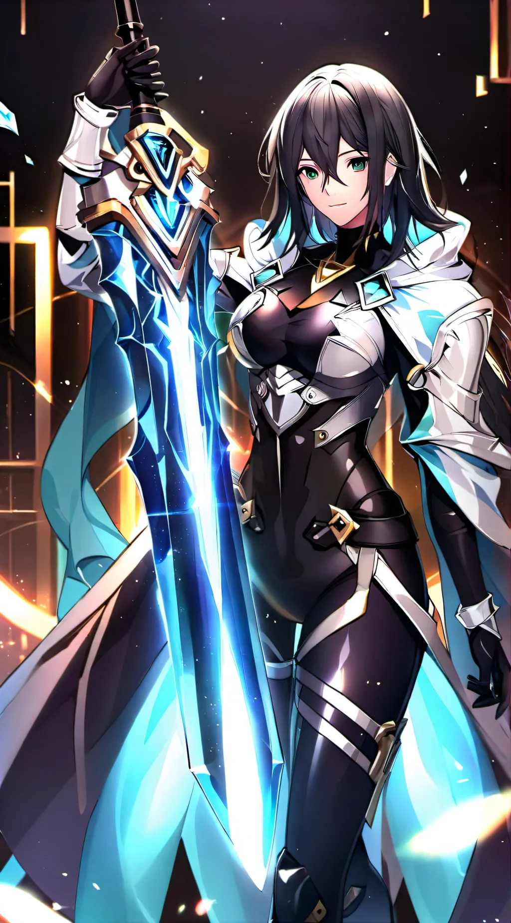 ai character: Rin(Ultra) background