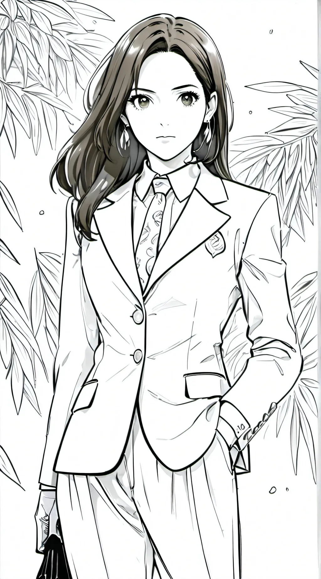 ai character: Sandra  background