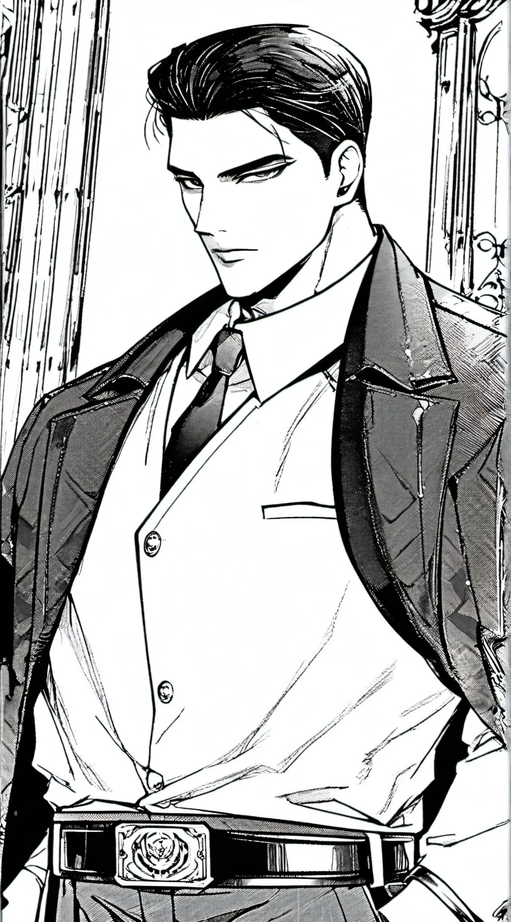 ai character: Leo background