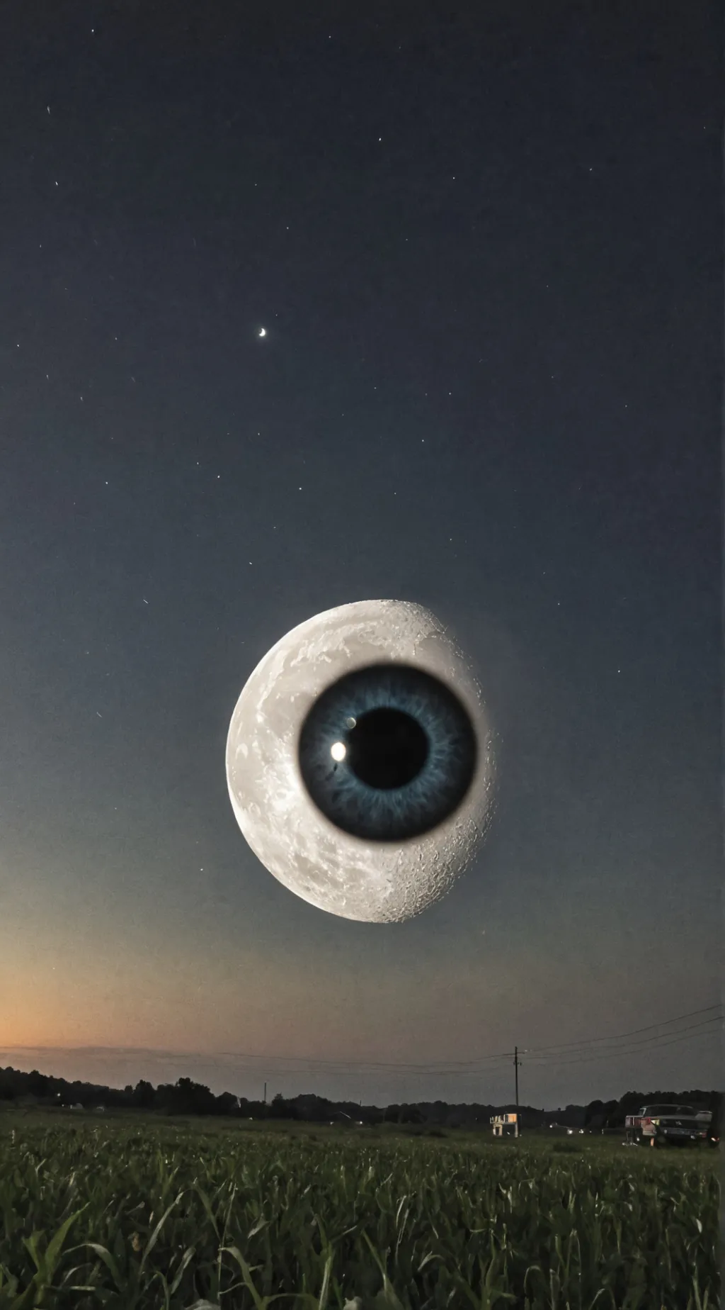 ai character: the gtag moon background