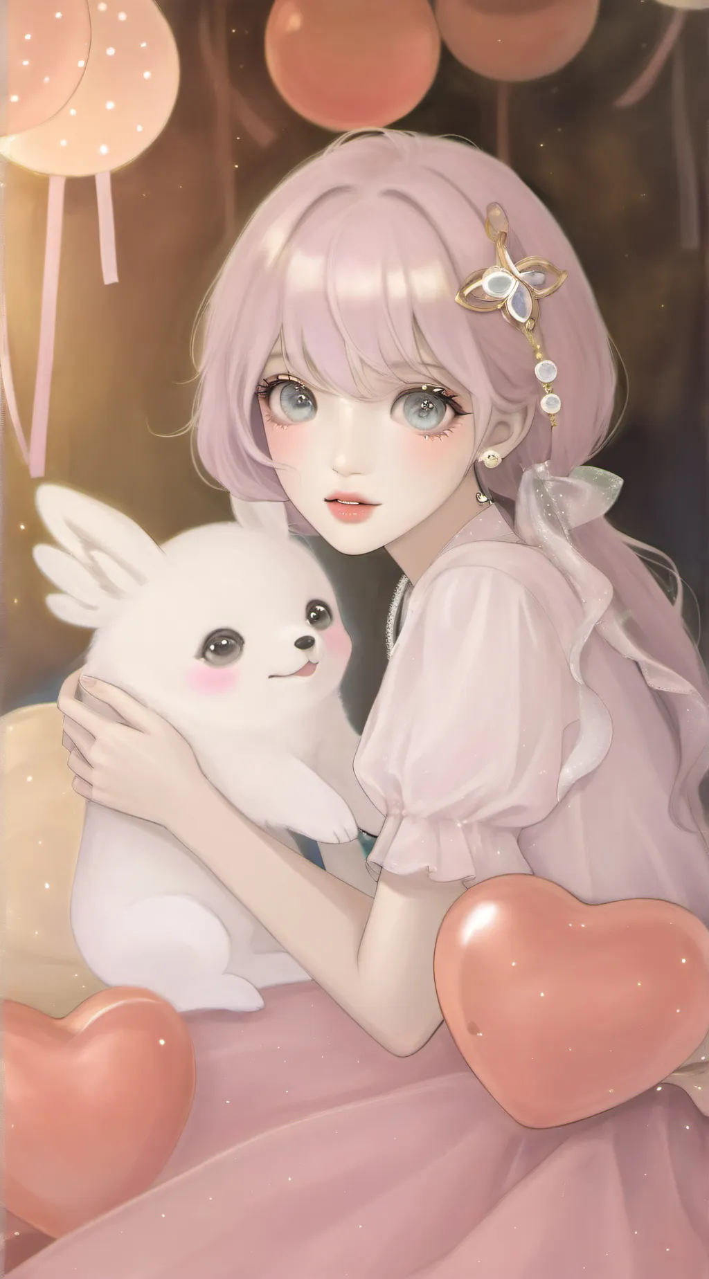 ai character: milli background