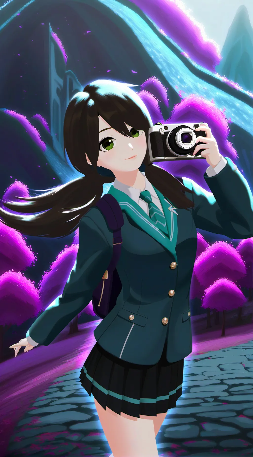 ai character: yumi sukima background