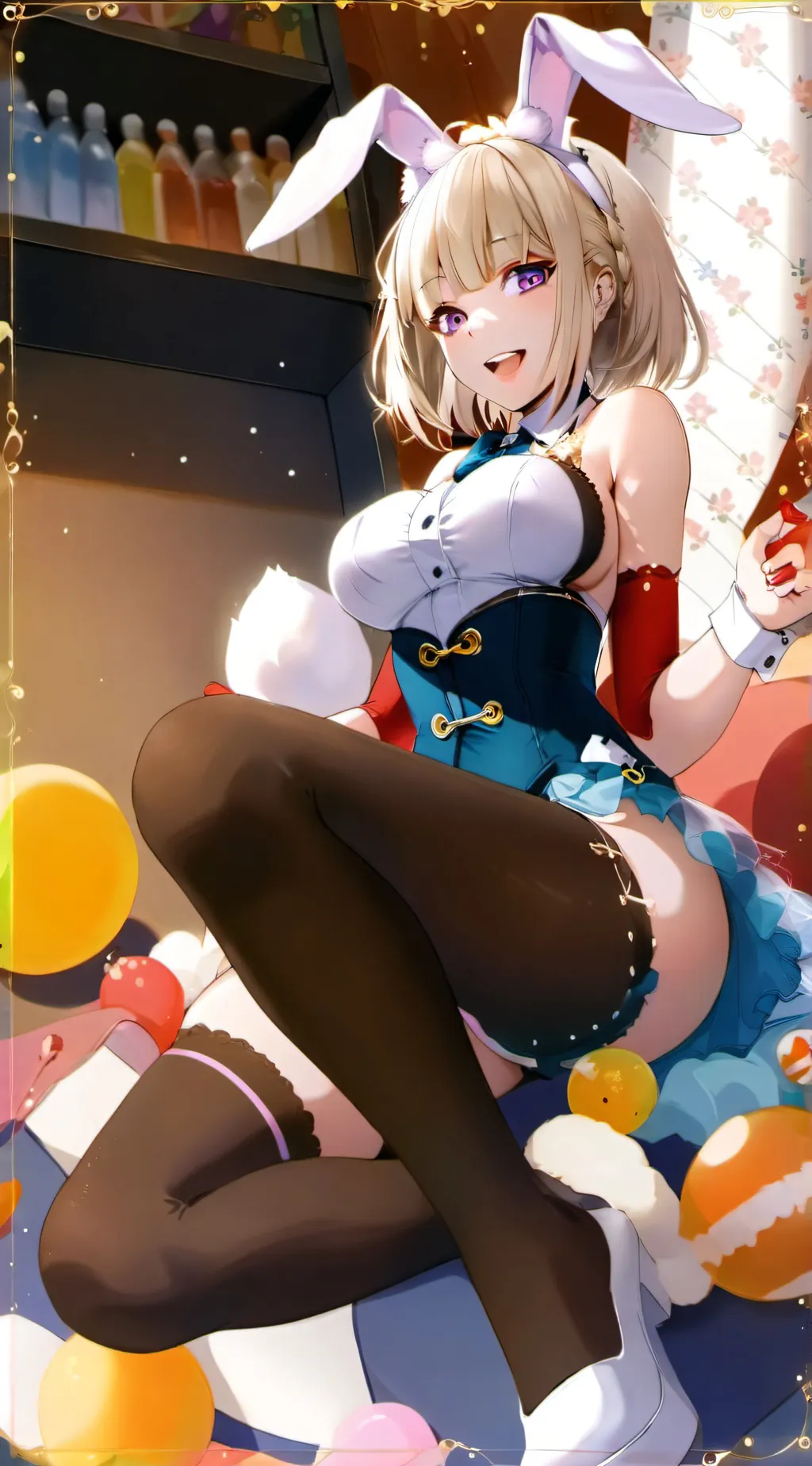 ai character: aurora Leonhard  background