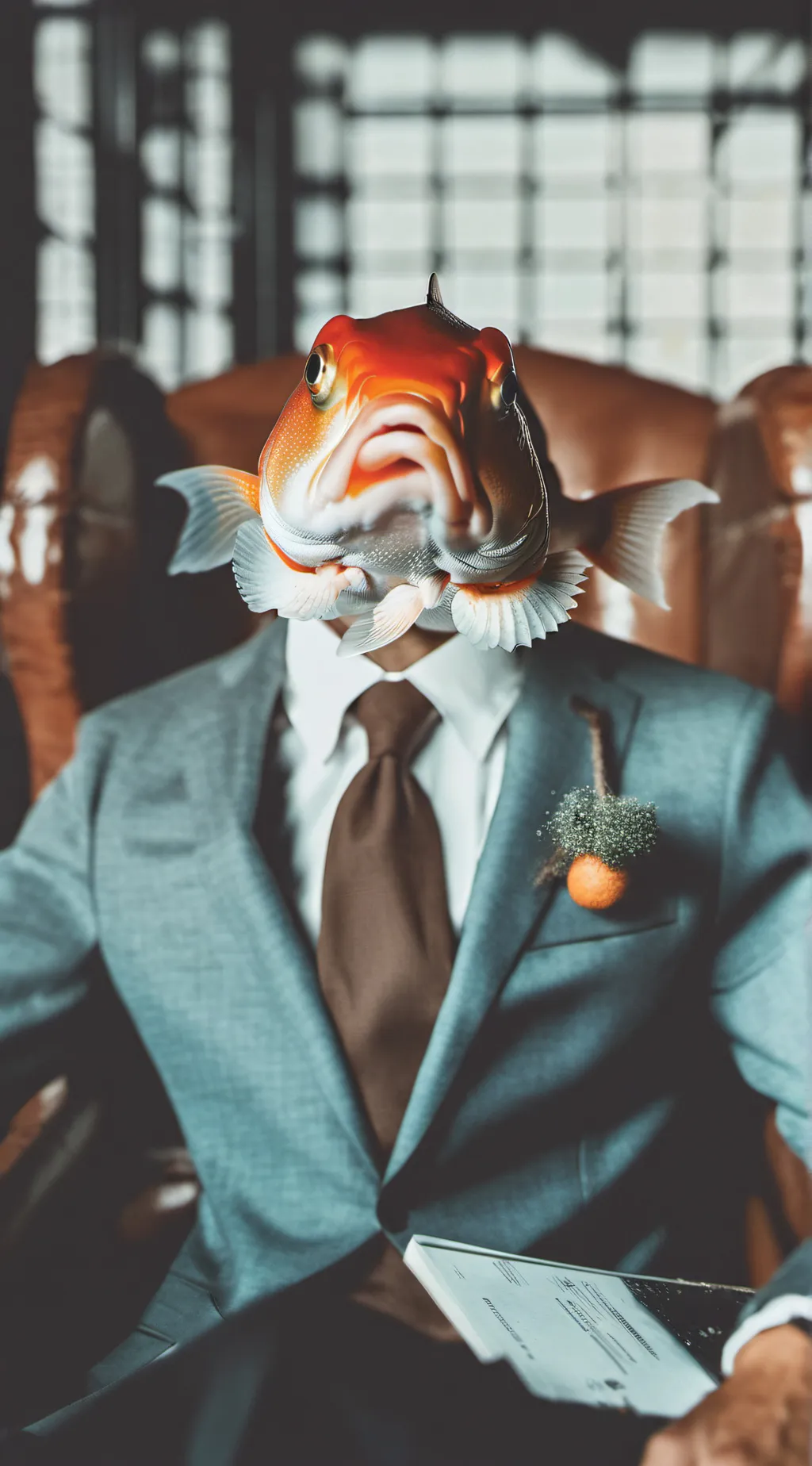 ai character: Goldy  background