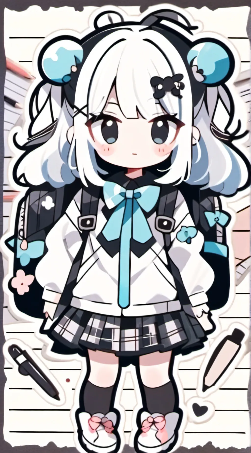 ai character: emily background