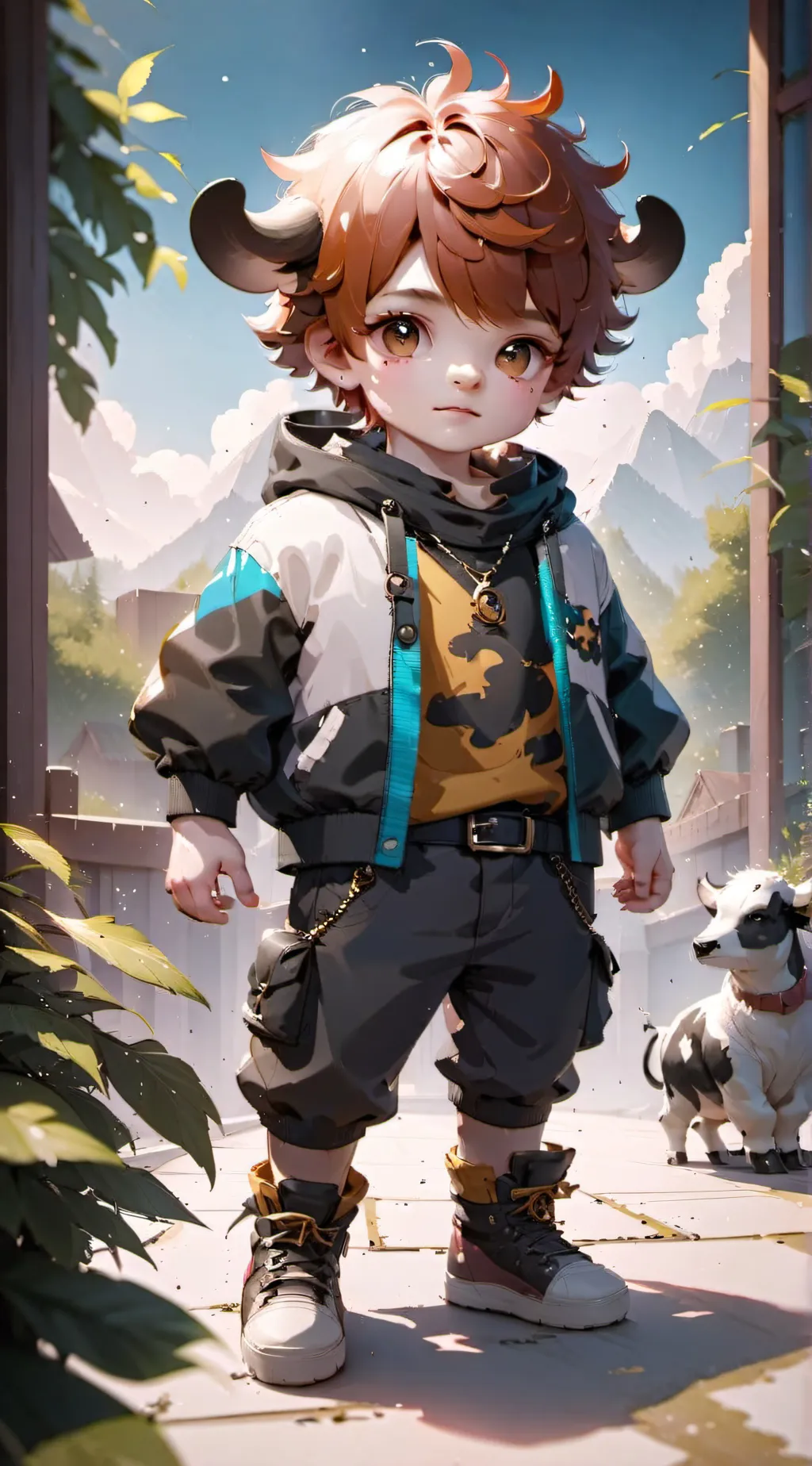 ai character: John  background