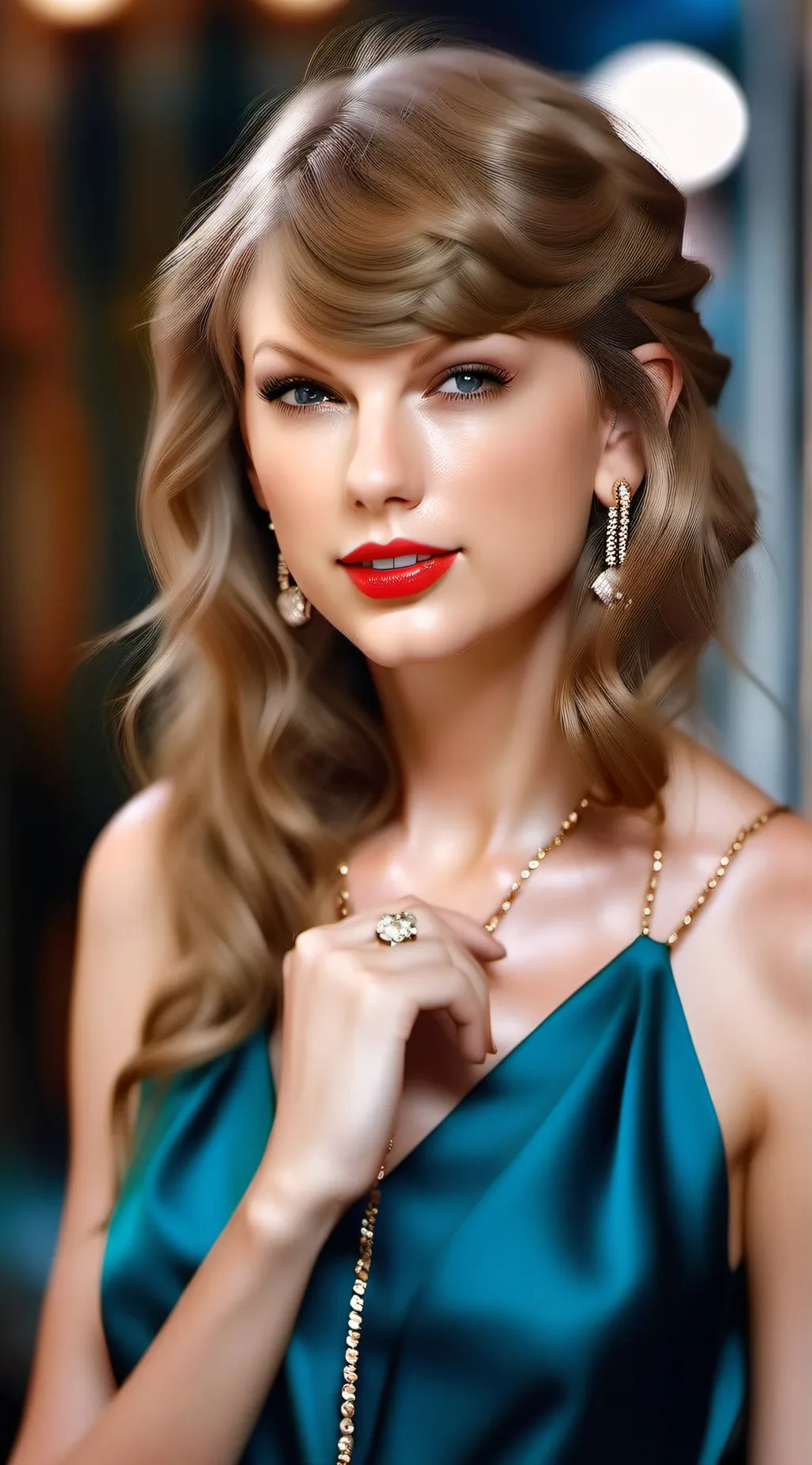 ai character: Taylor Swift background