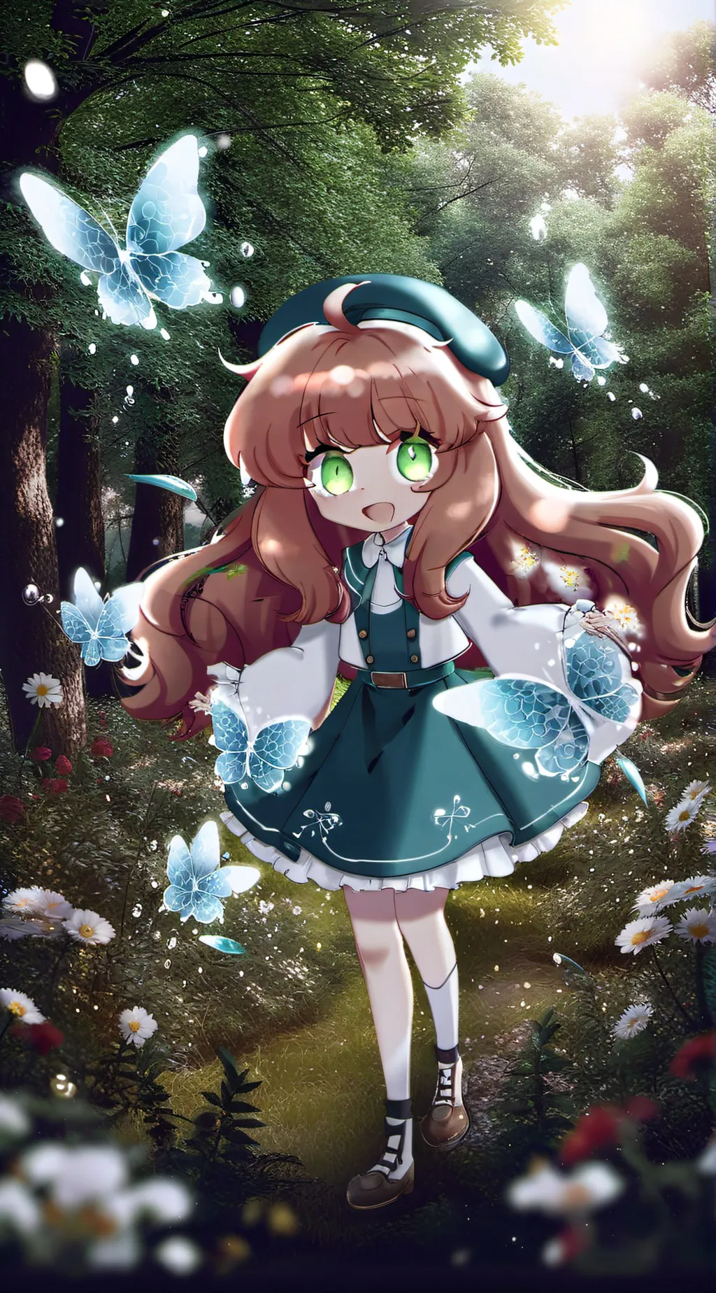 ai character: Elizabeth afton background