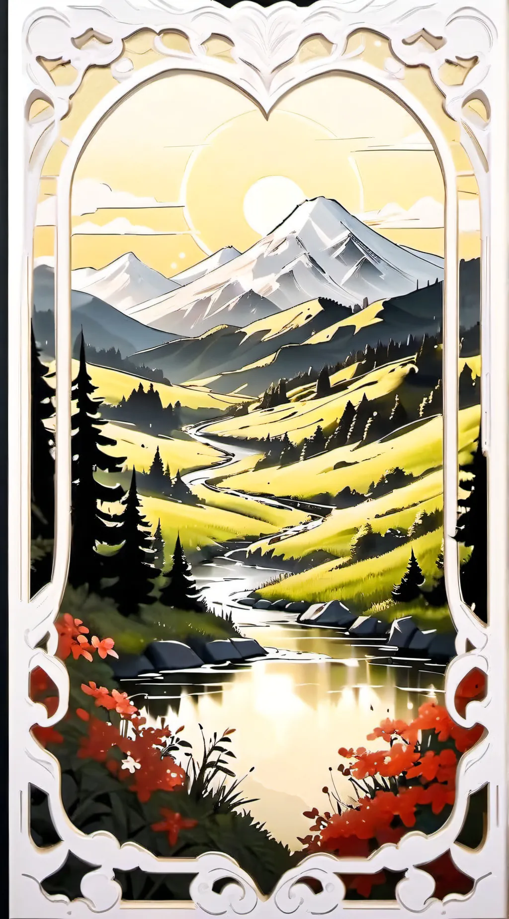 ai character: get a baby background