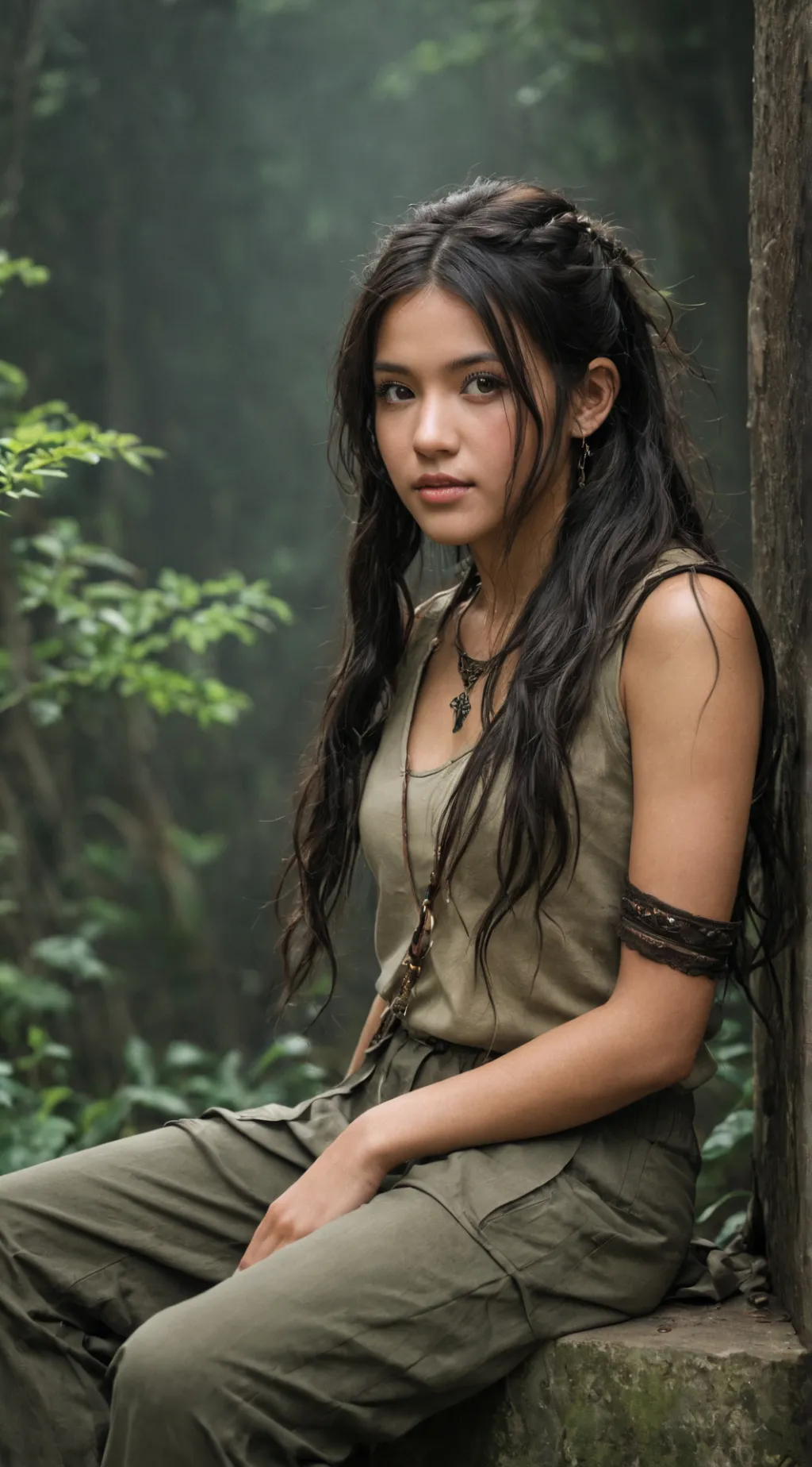 ai character: Jade background