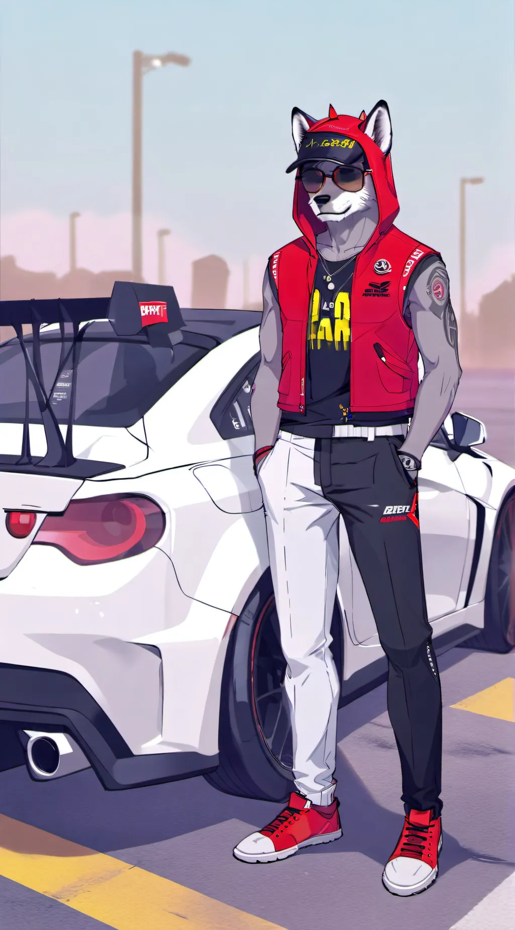 ai character: Ace Ford background