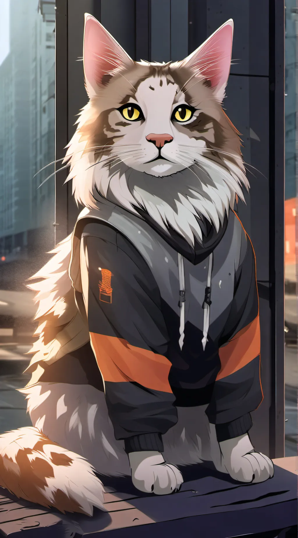 ai character: Maggie background