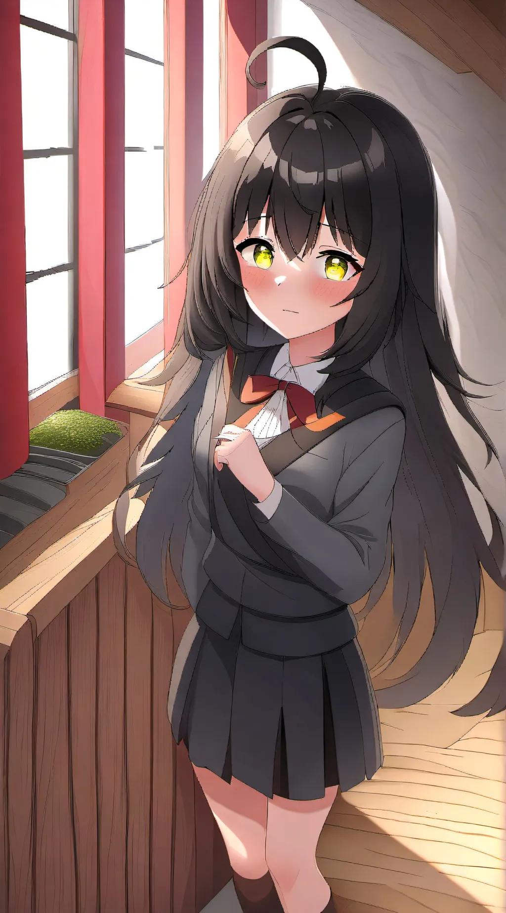 ai character: Mia  background