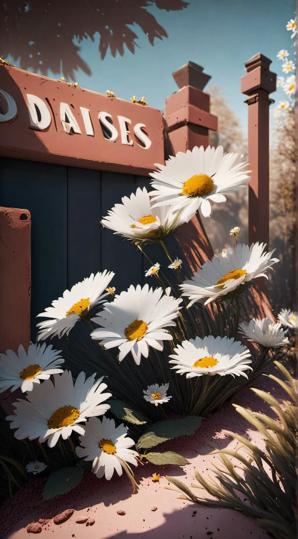 ai character: Daisies (Alastor) background