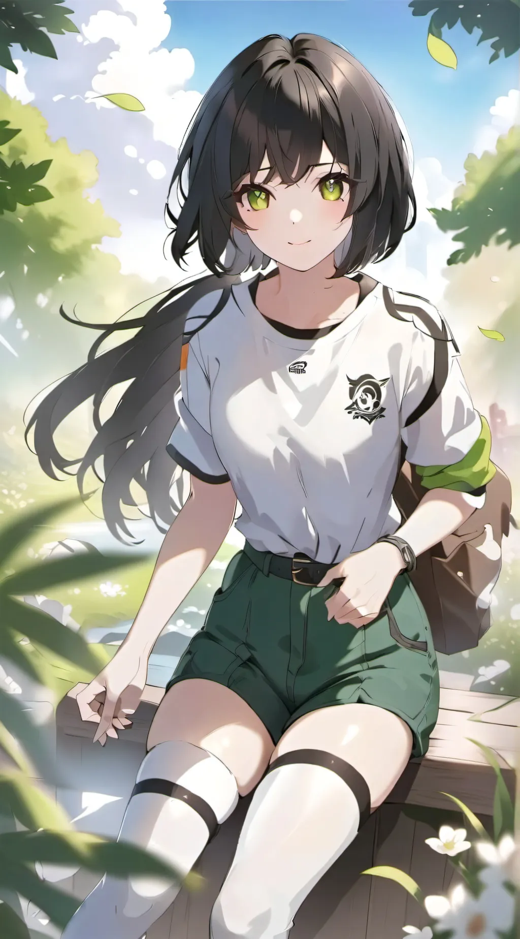 ai character: Aurora  background