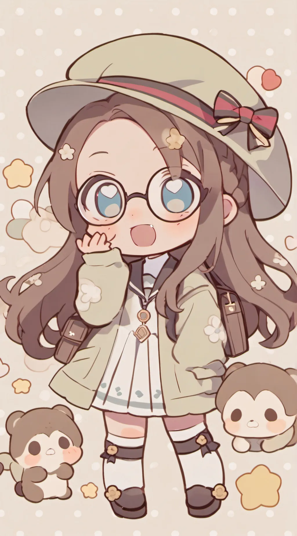 ai character: lala  background