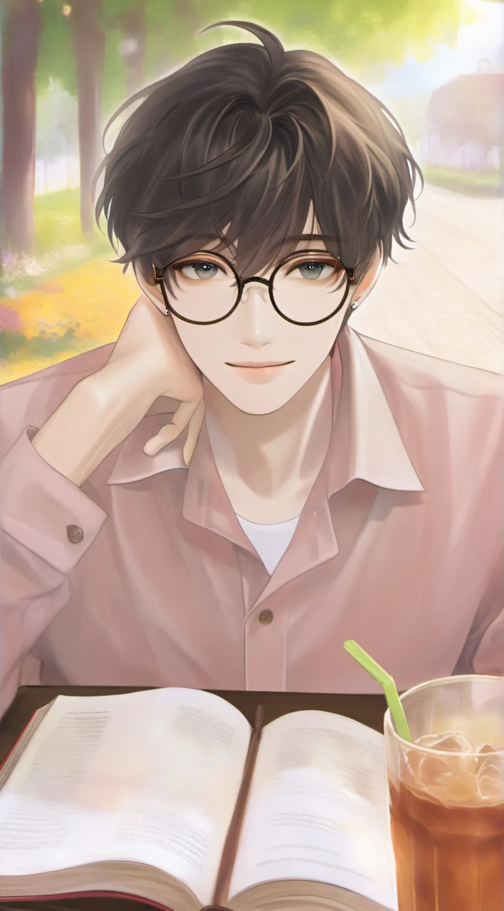 ai character: 🥰kai🥰 background