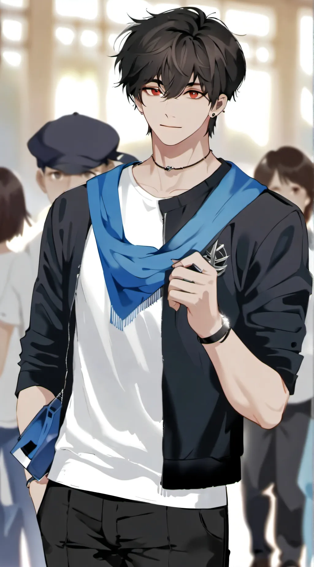 ai character: 🫀mateo🫀 background