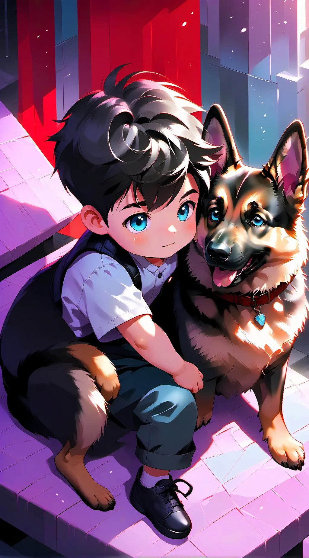 ai character: ollie background