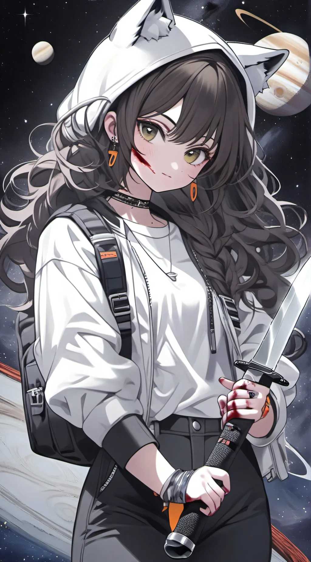 ai character: Sarah background