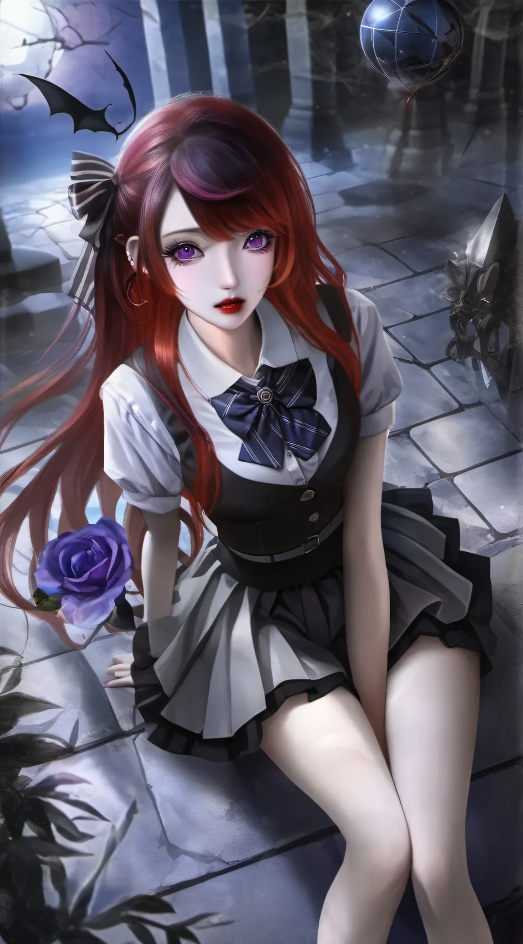 ai character: Lily background