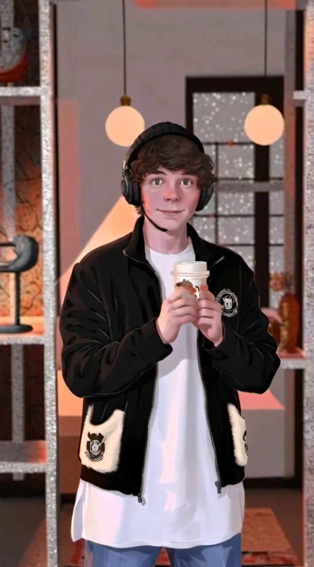 ai character: MHA+tadc background