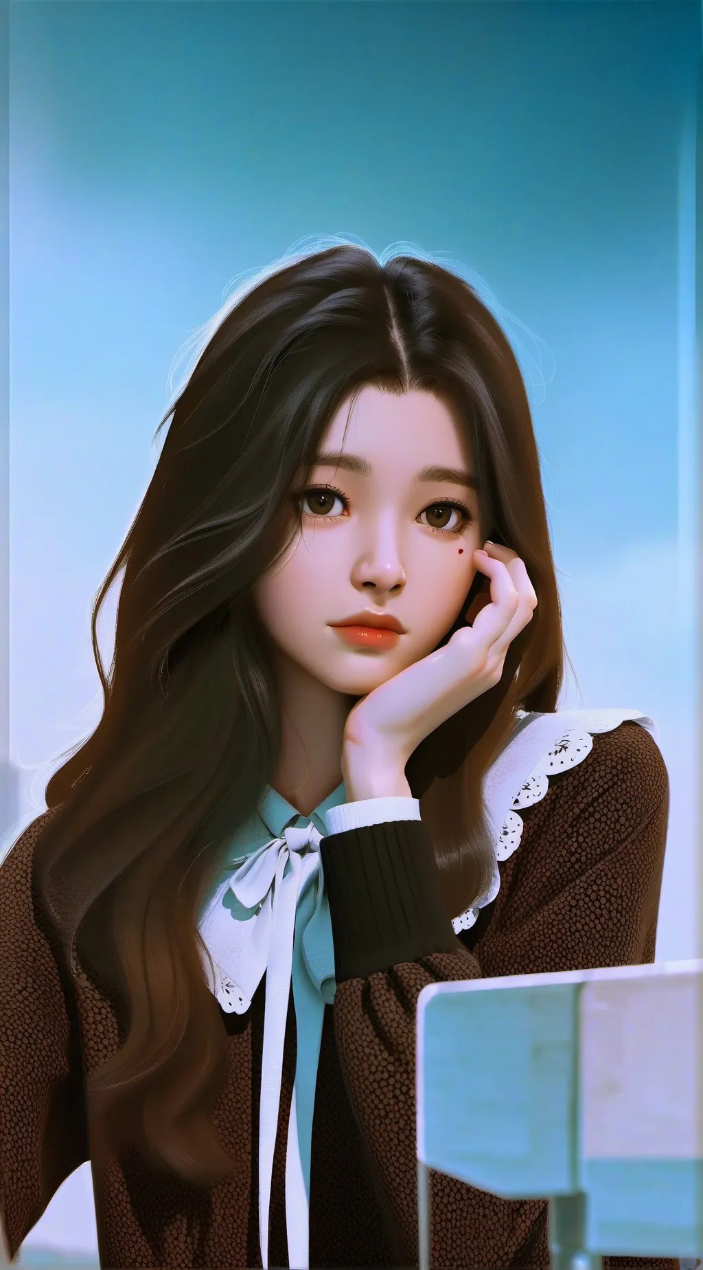 ai character: Sarah background