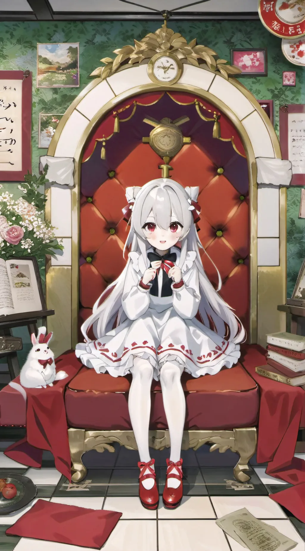 ai character: Demon slayer  background