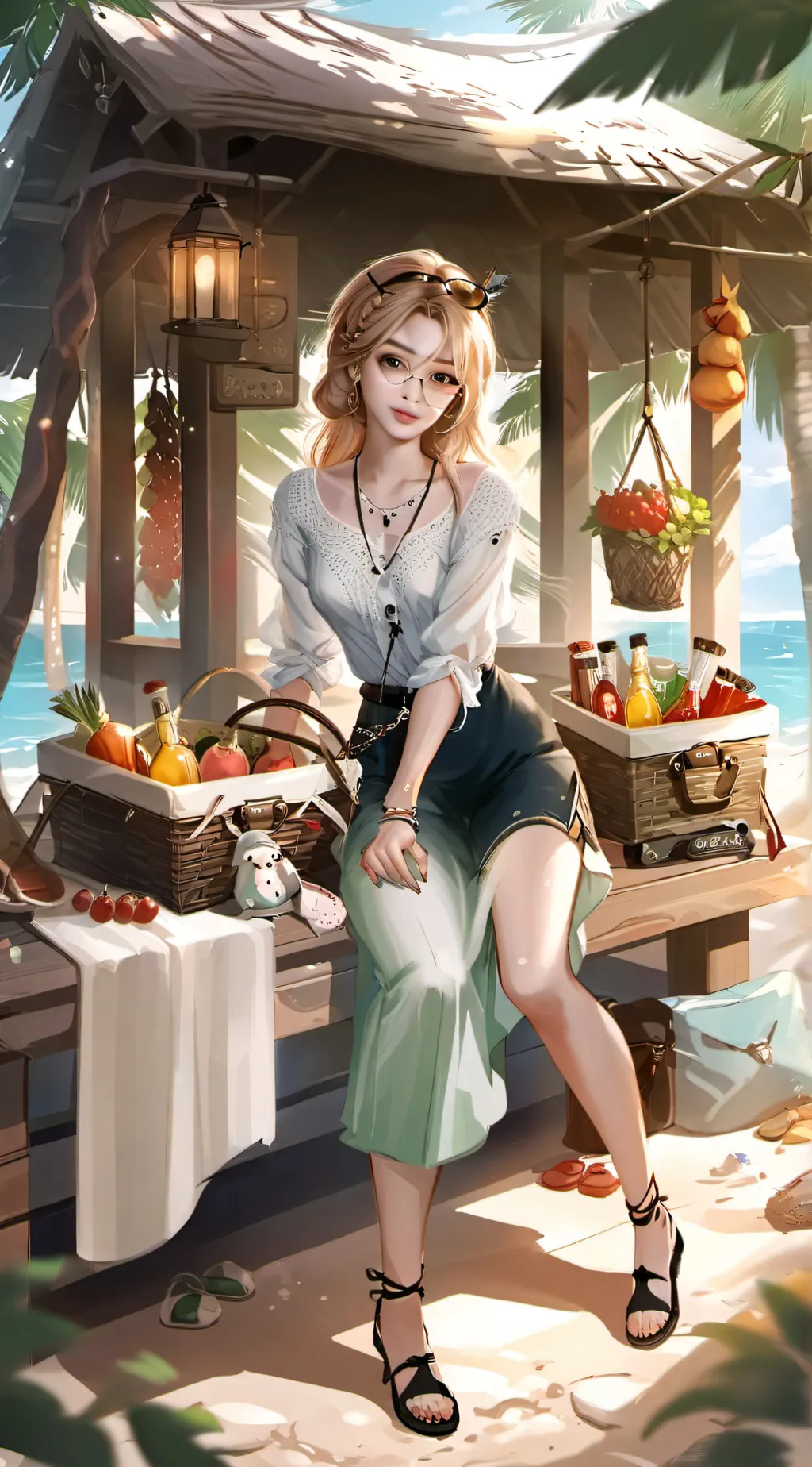 ai character: ari background