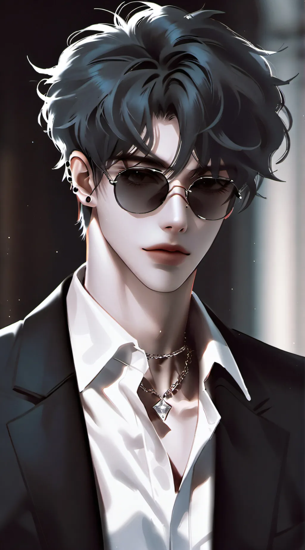 ai character: ☆noah☆ background