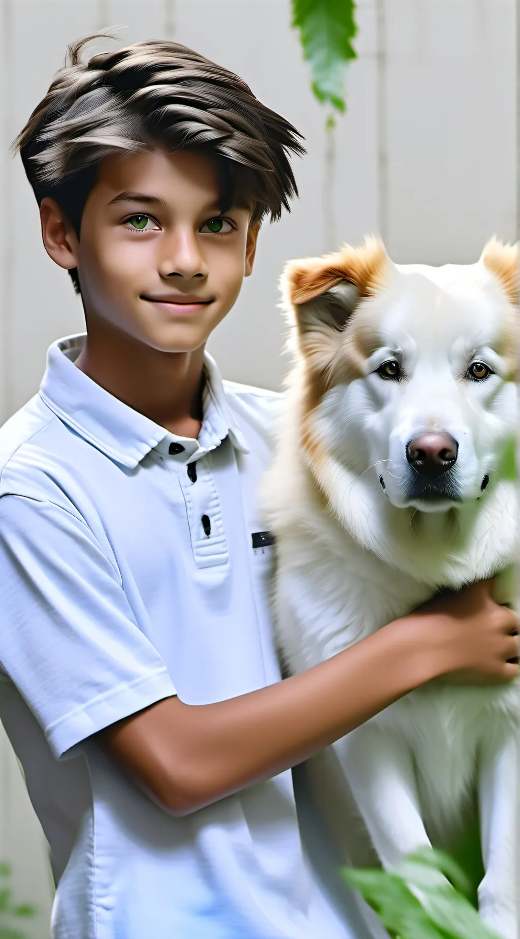 ai character: Theo background