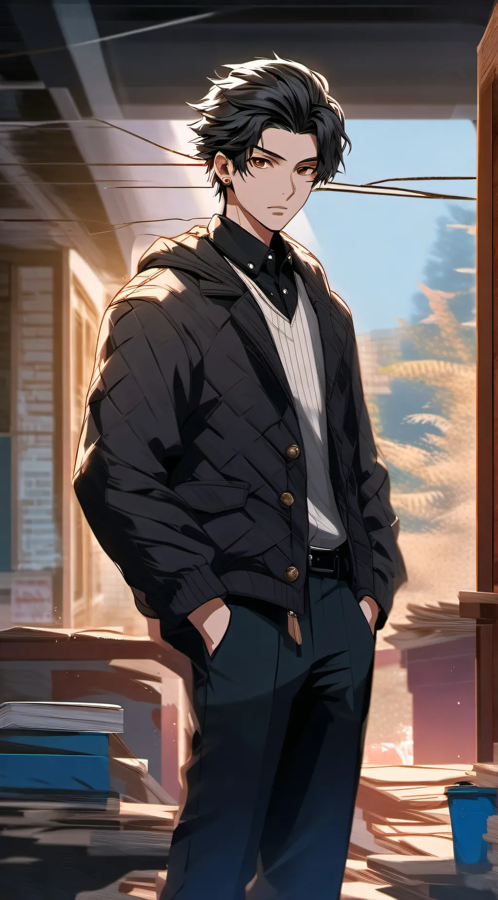 ai character: ☆✩Carlos✰★ background