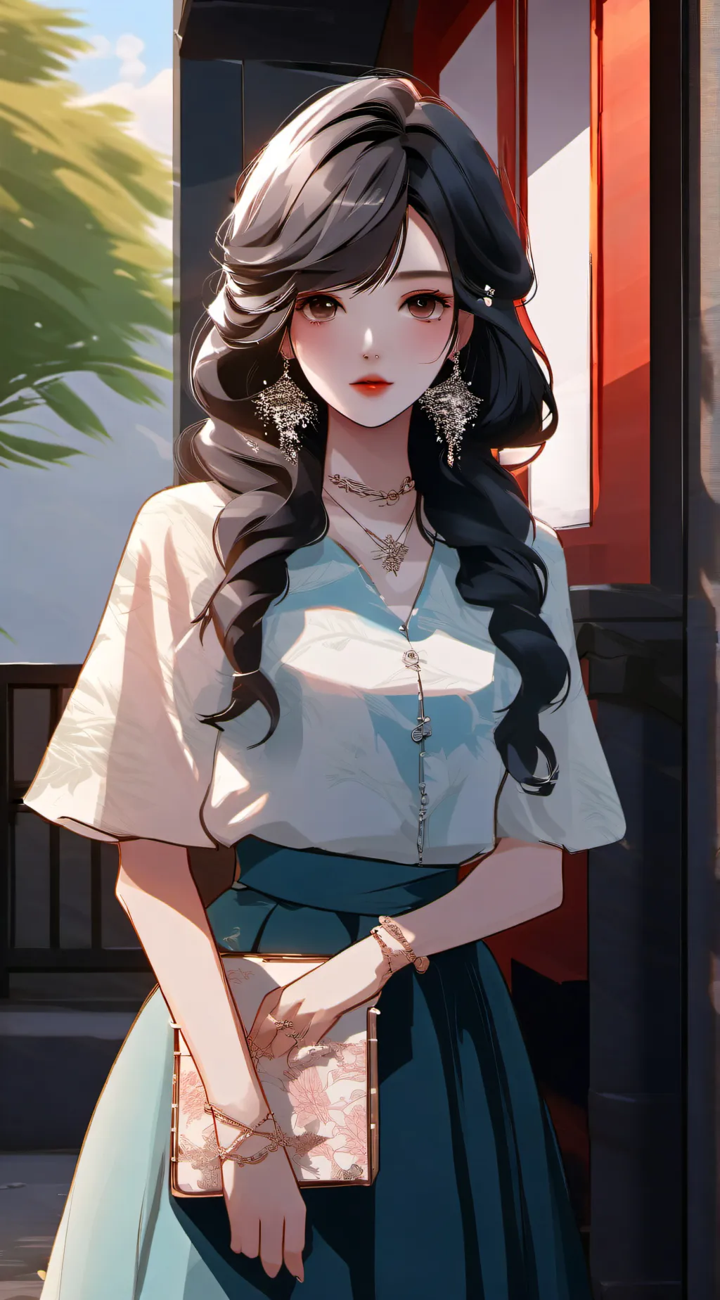 ai character: Shimi background