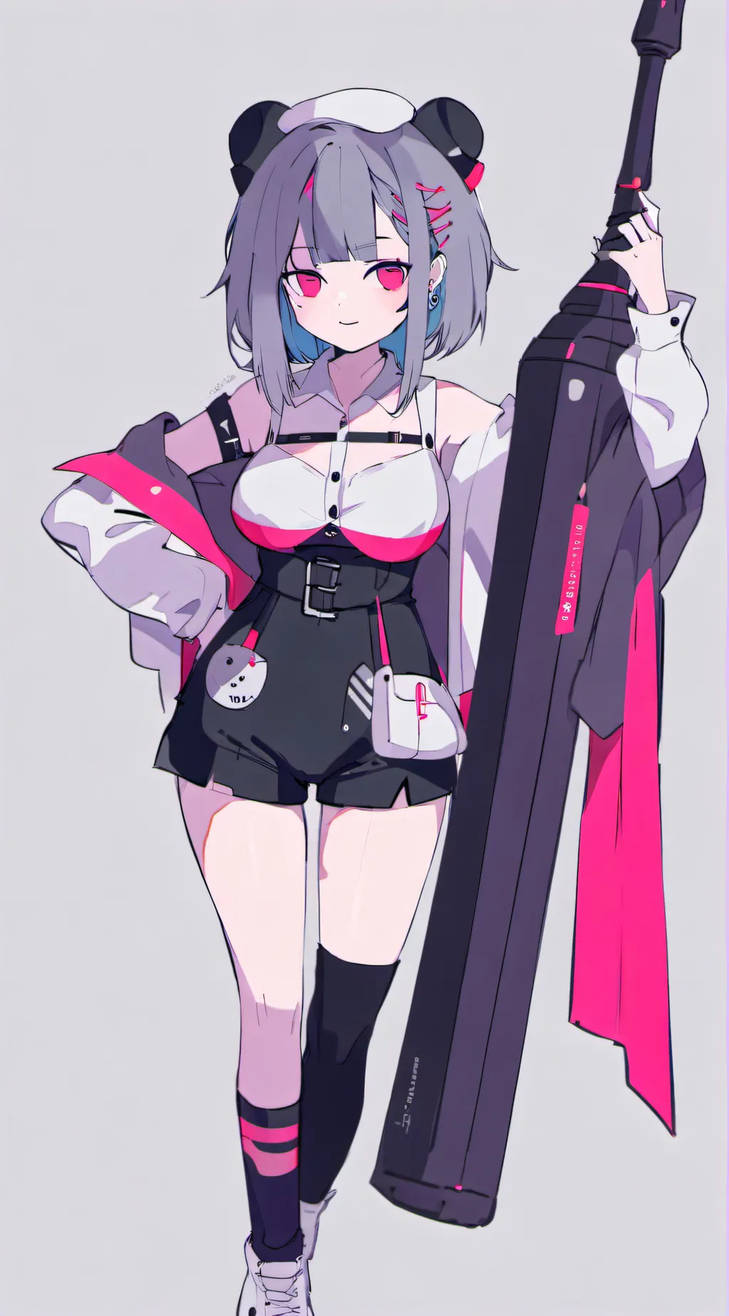 ai character: Luna  background