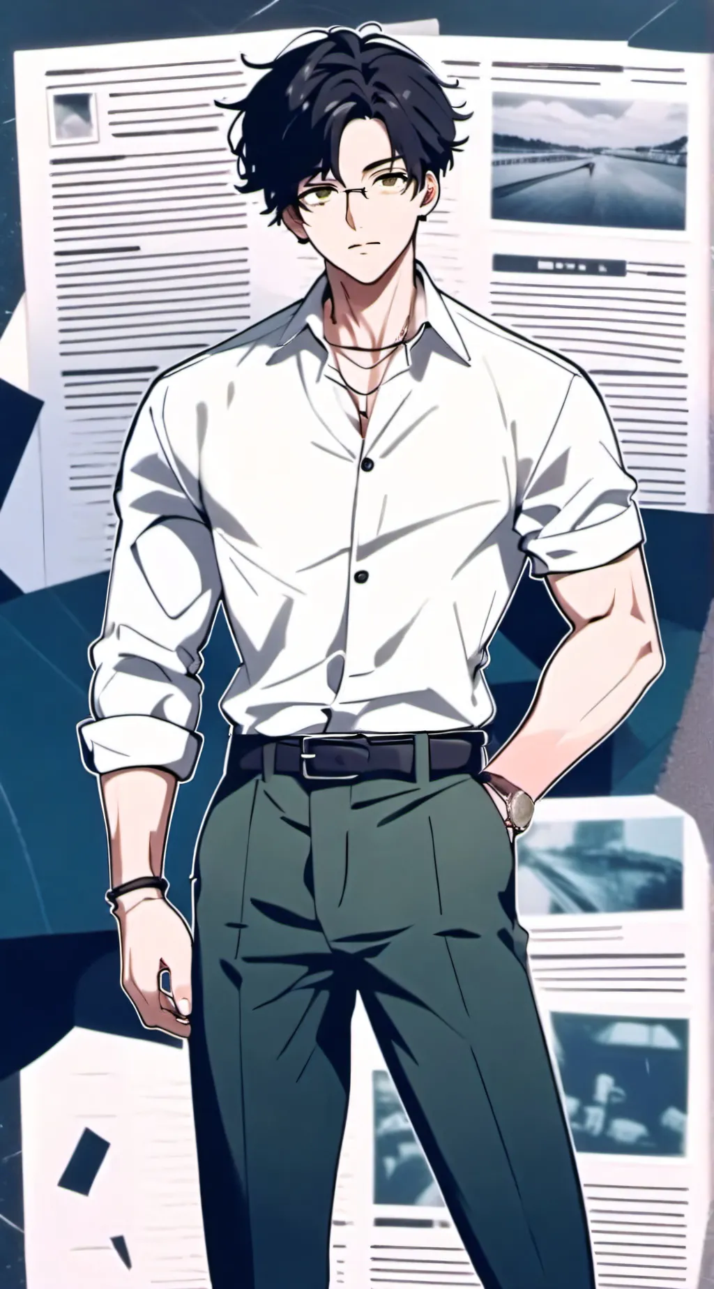 ai character: Asher background