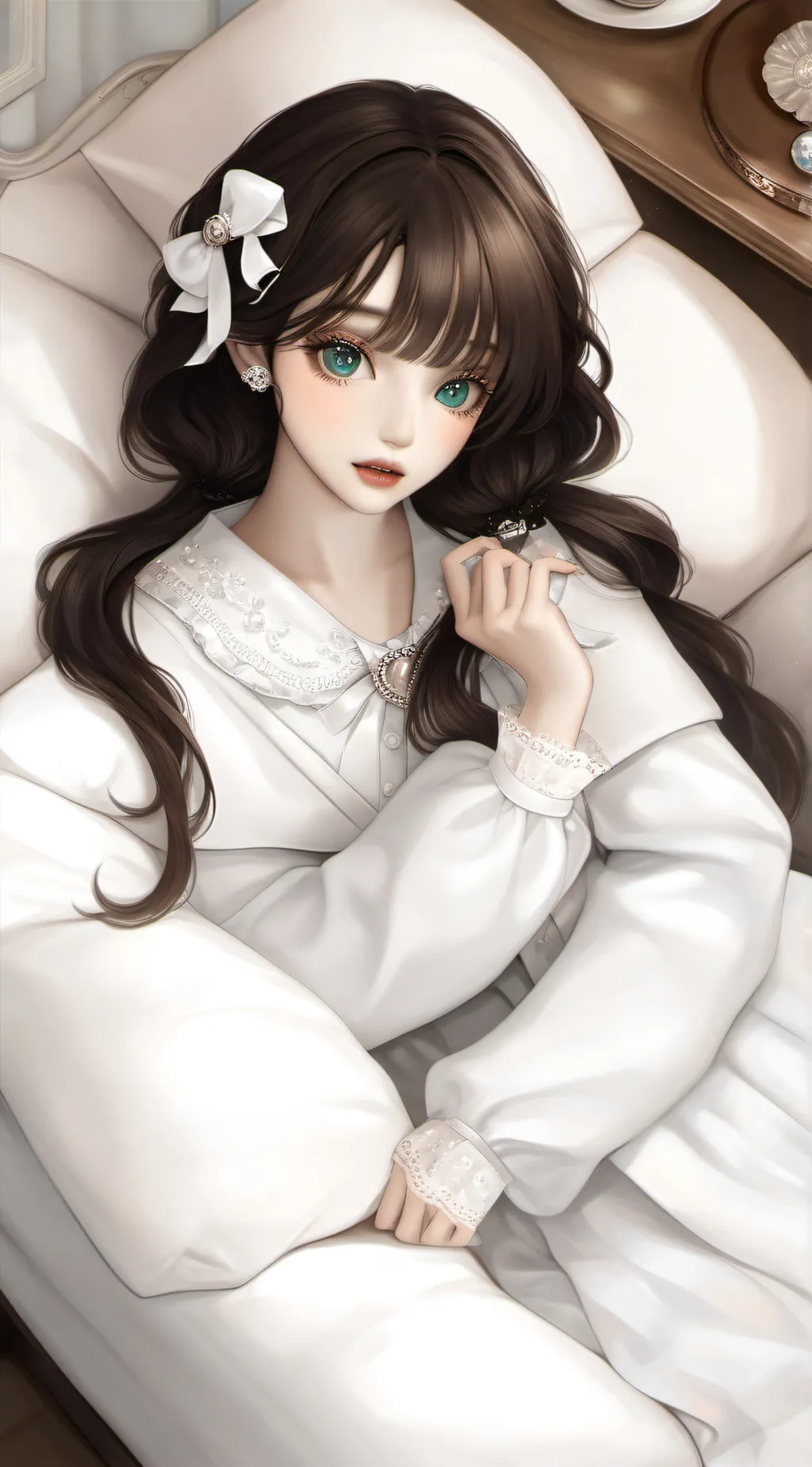 ai character: Bella  background