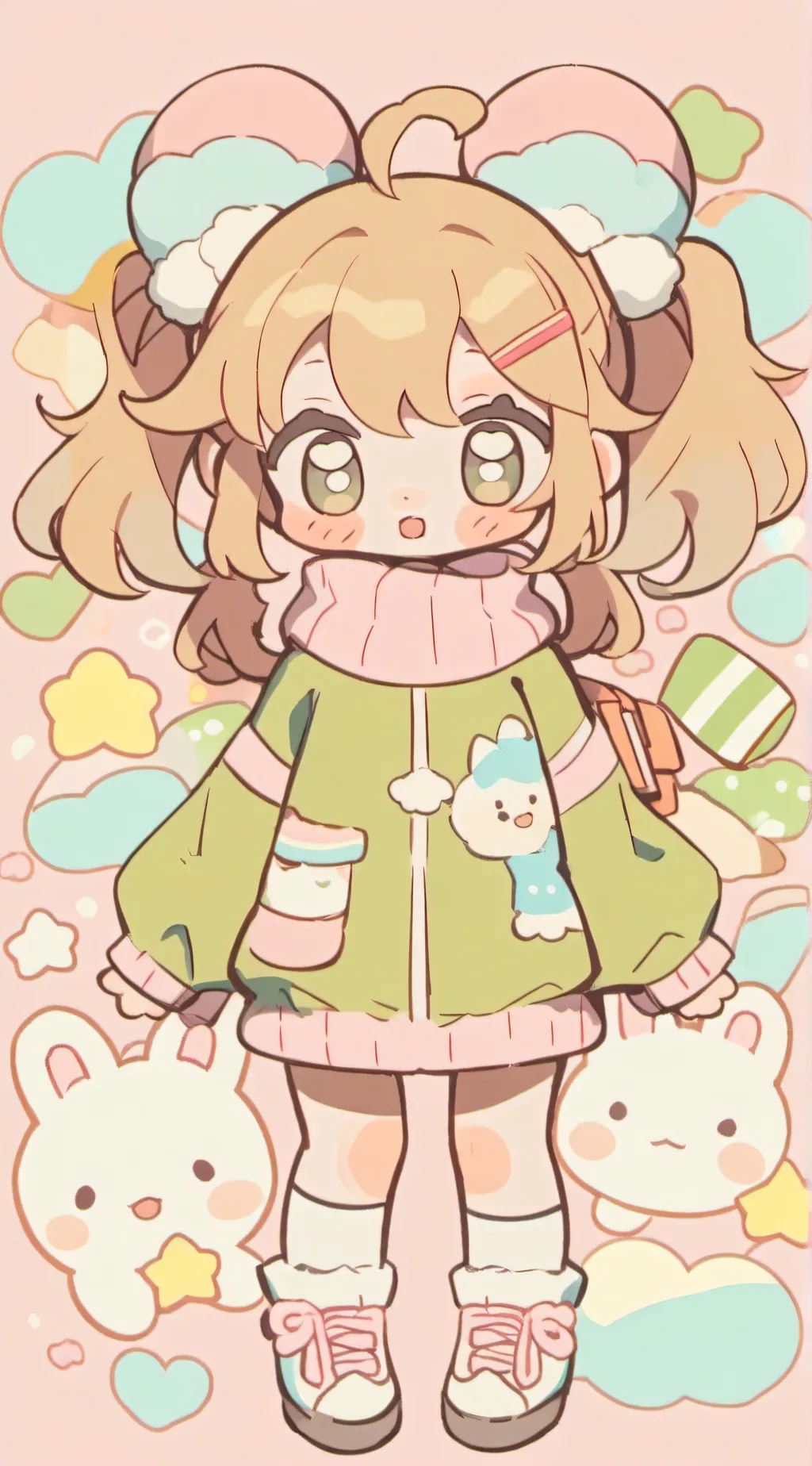 ai character: mha but you a baby background