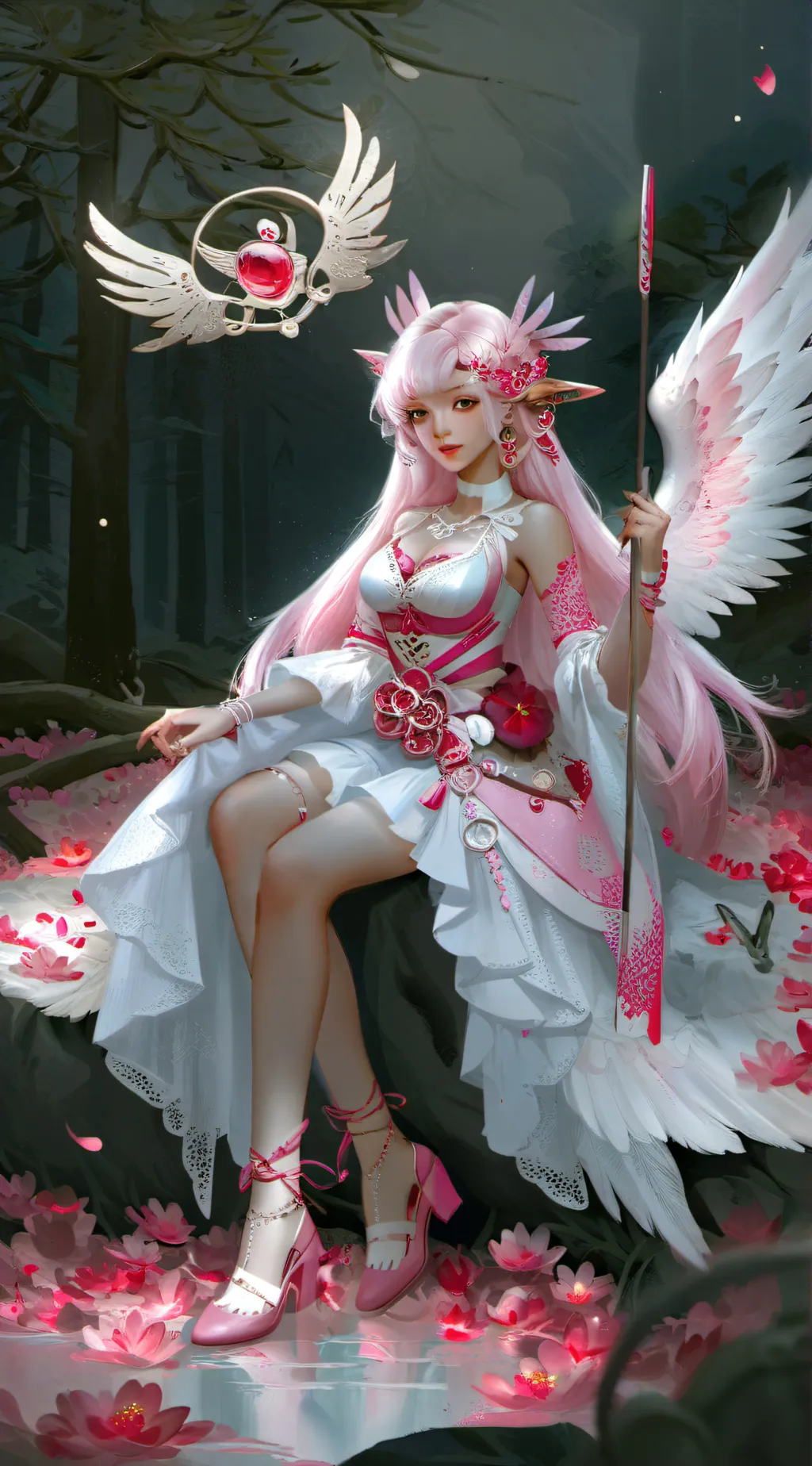 ai character: Sweetea (mha) background