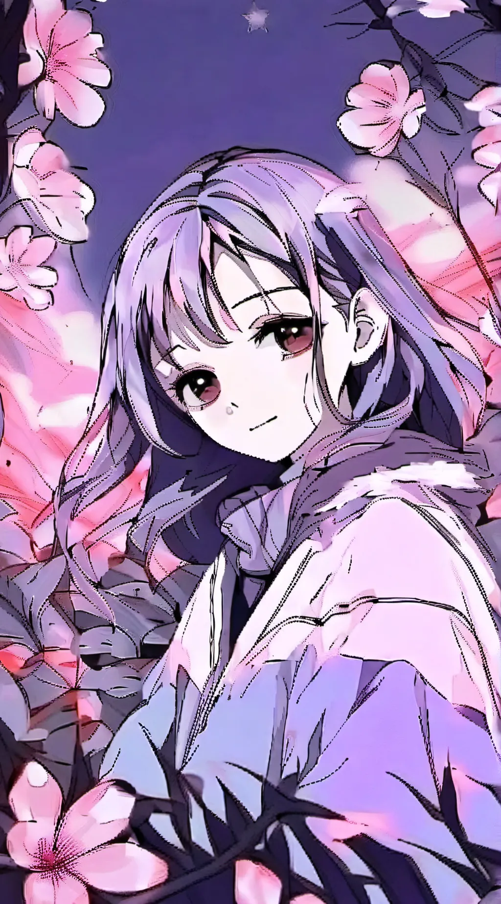 ai character: Hanako background