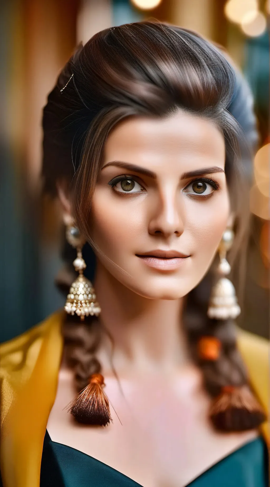 ai character: Anis Sienna  background