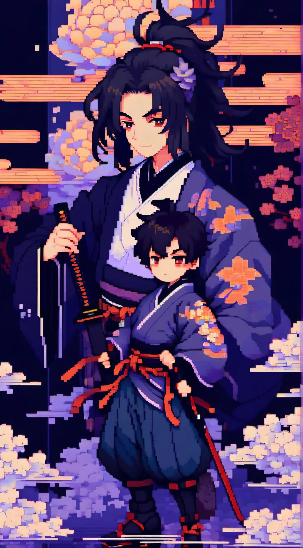 ai character: PTSD vs Muzan background