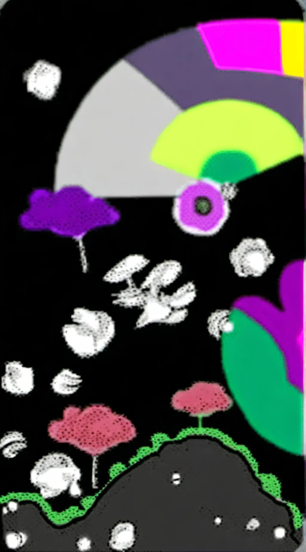 ai character: dandy world infect background