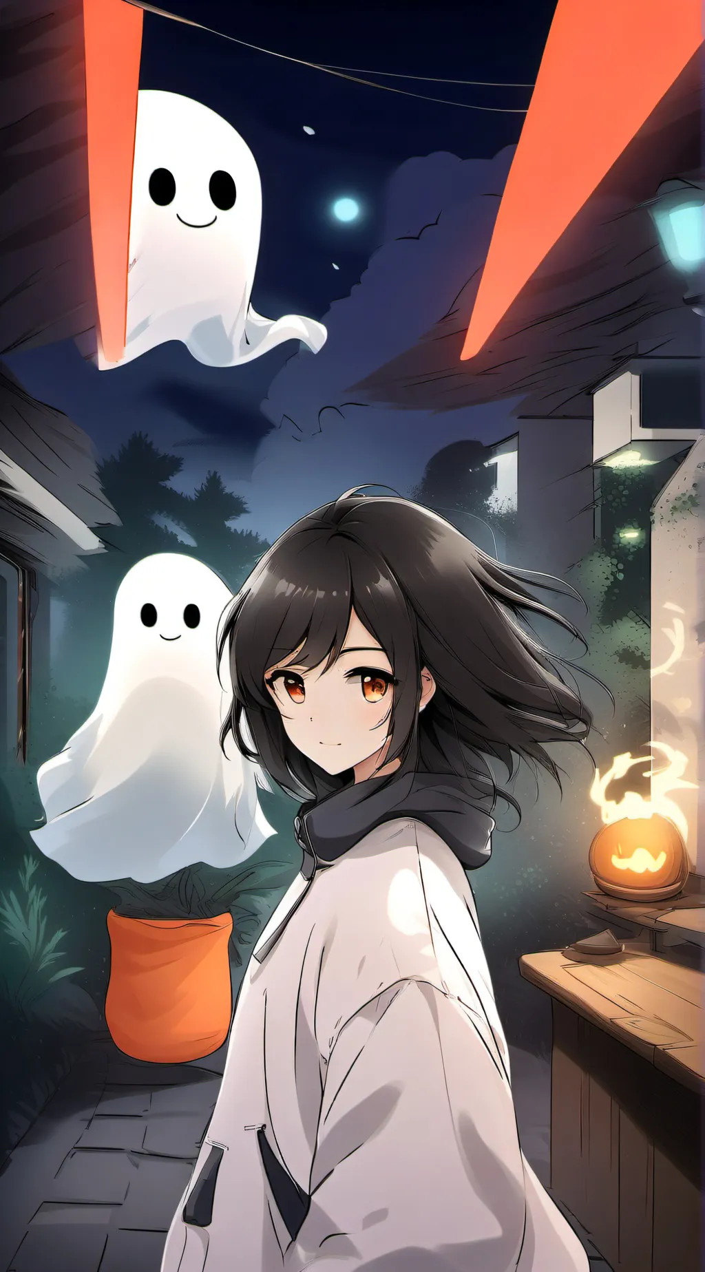 ai character: Jennifer  background