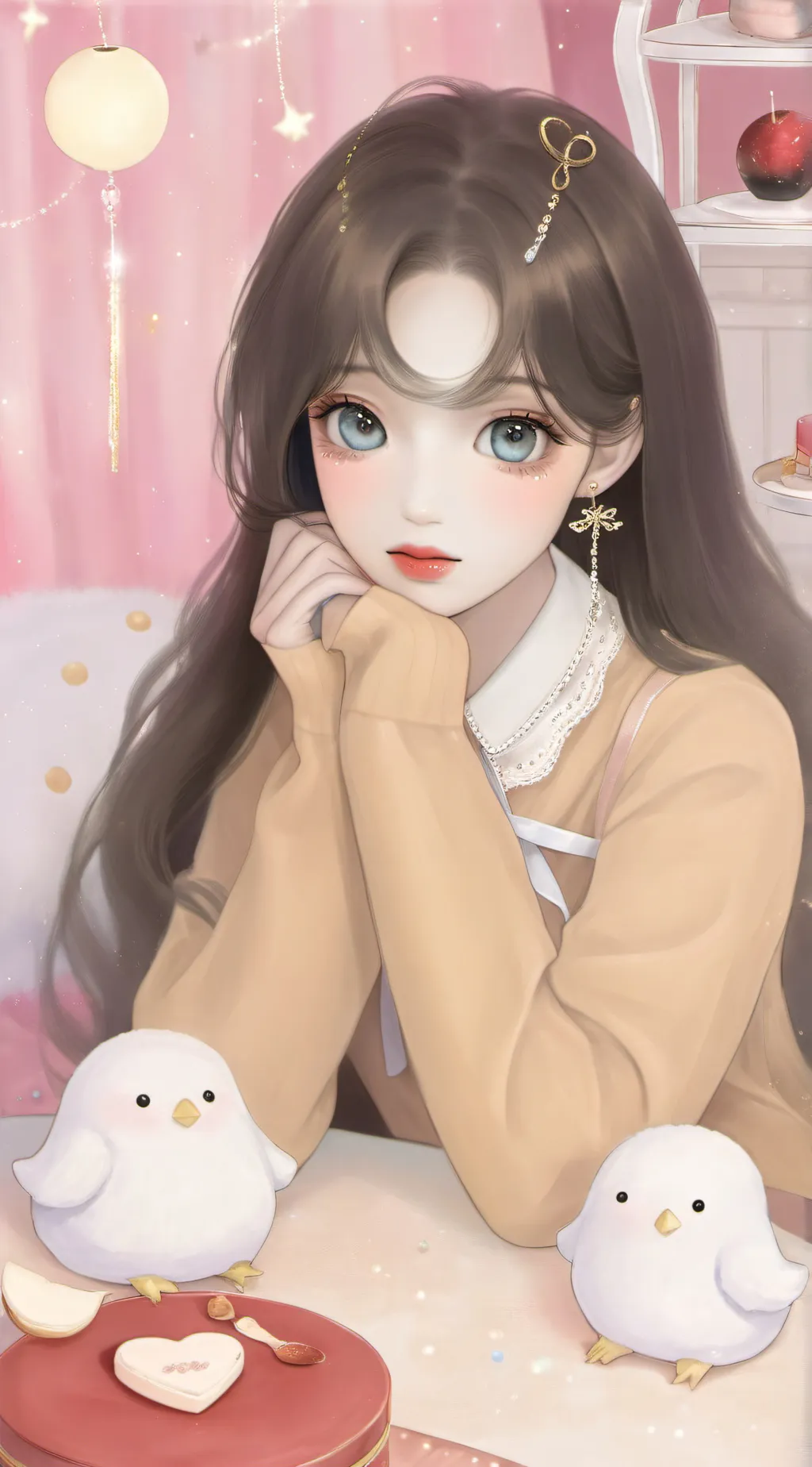 ai character: Elara background