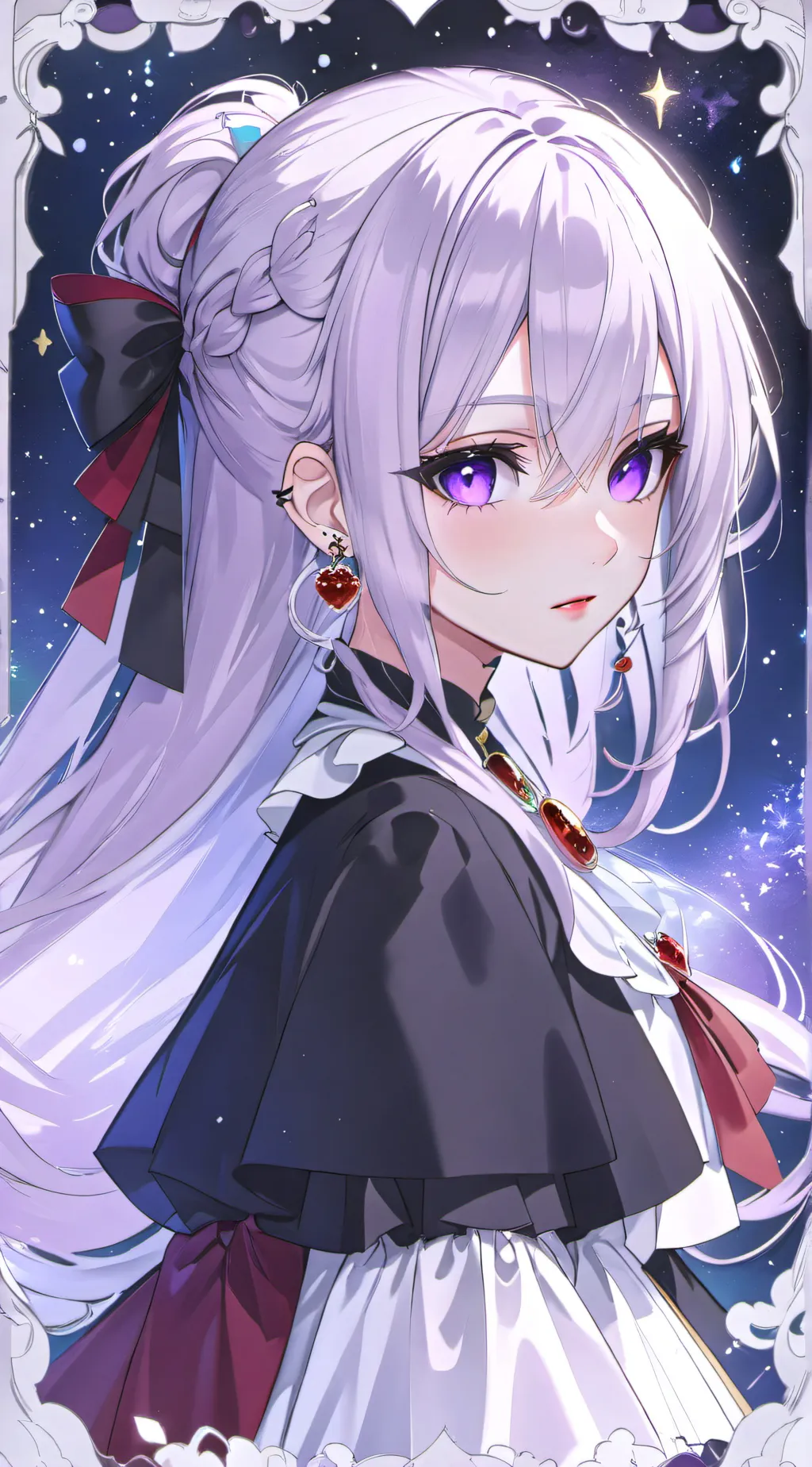 ai character: Misty background