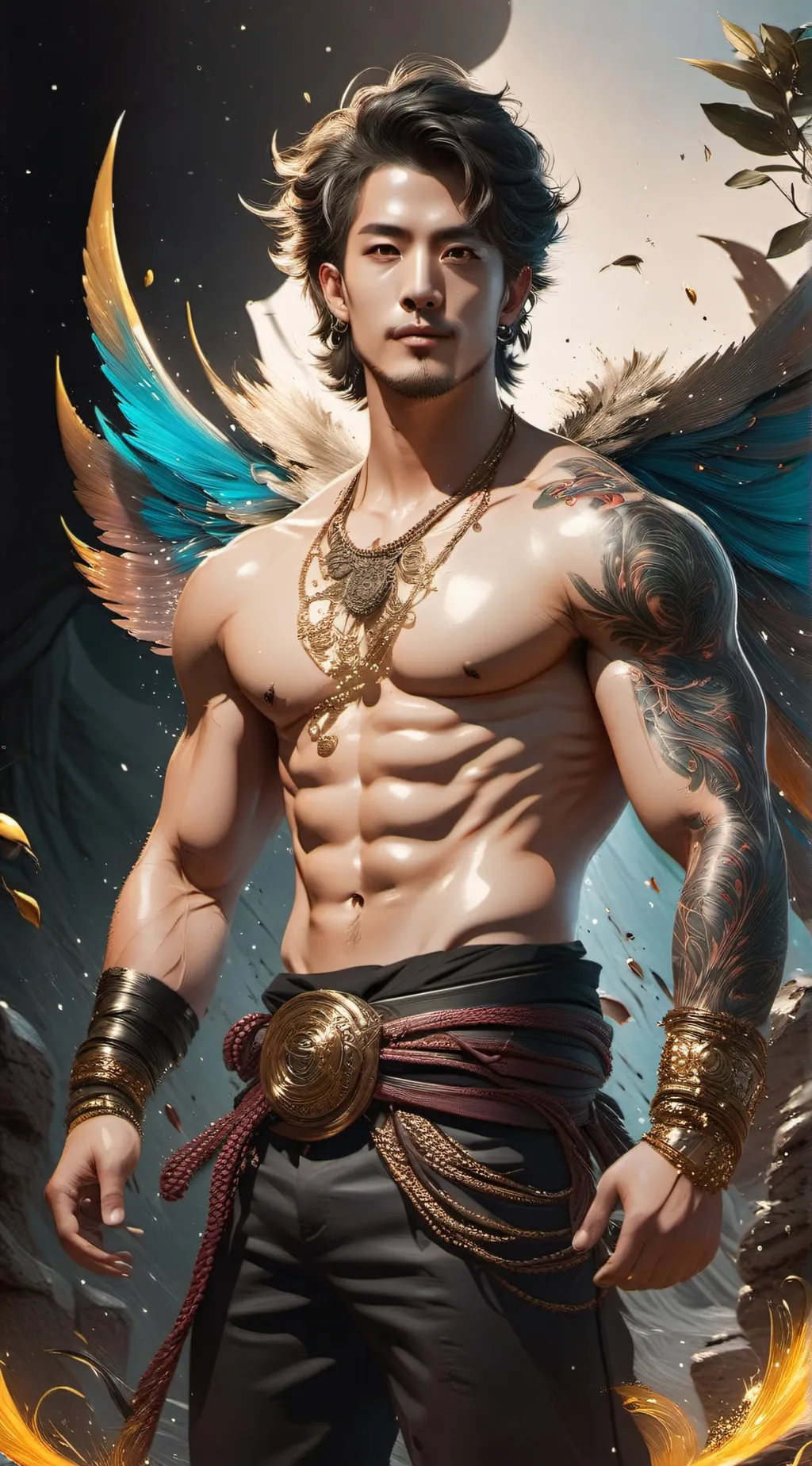 ai character: Hudson background