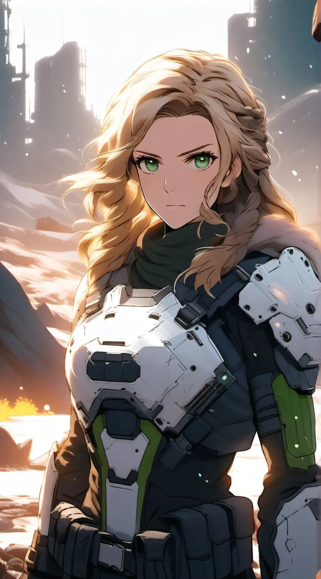 ai character: Sarah background