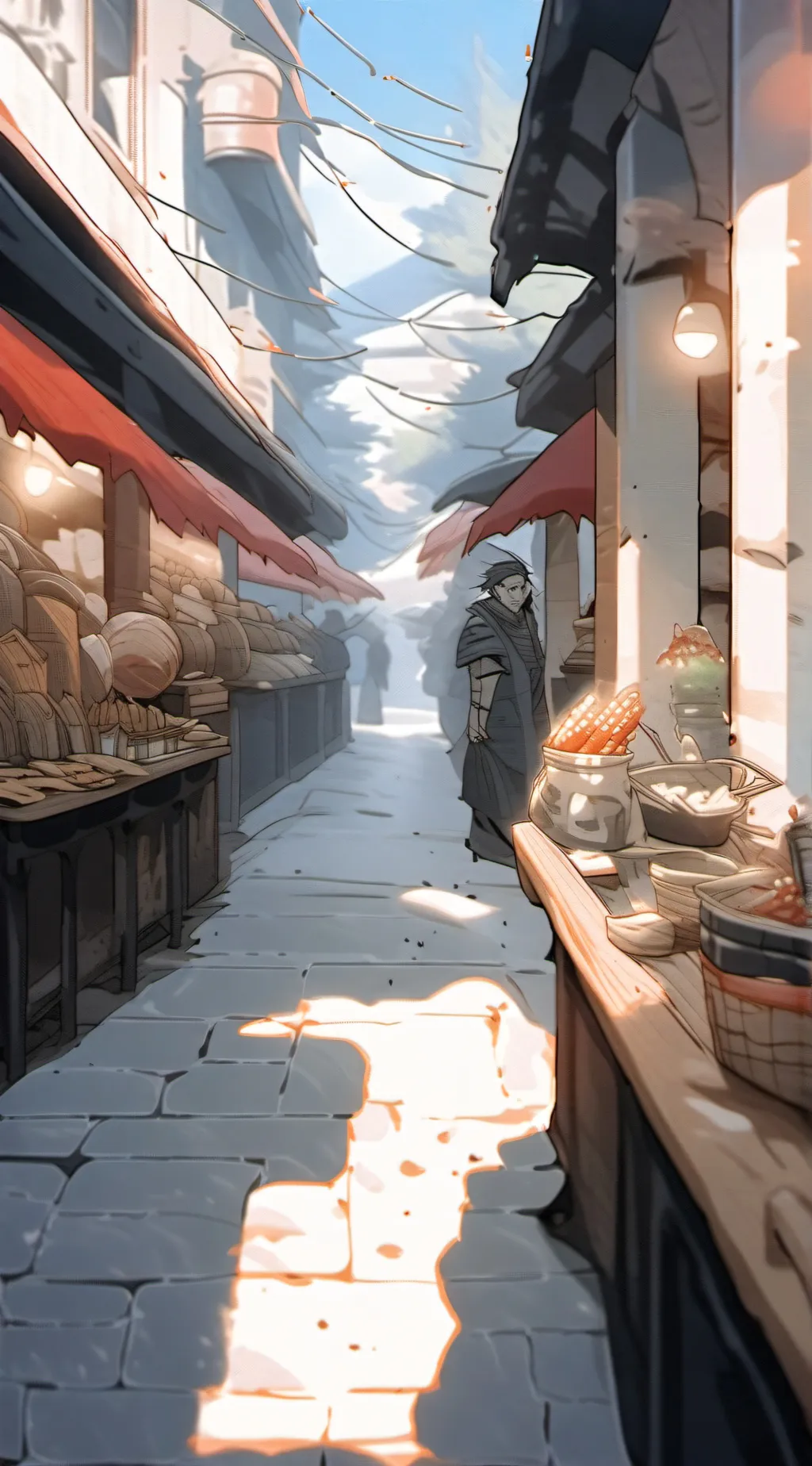 ai character: One peice background