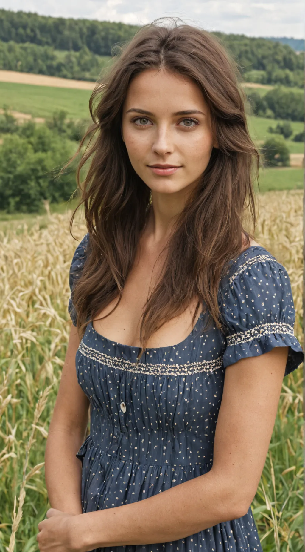 ai character: Christine  background